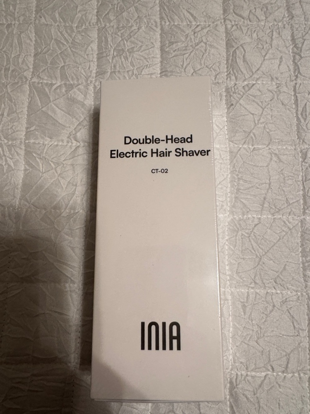 Double-Head Electric Hair Shaver - White